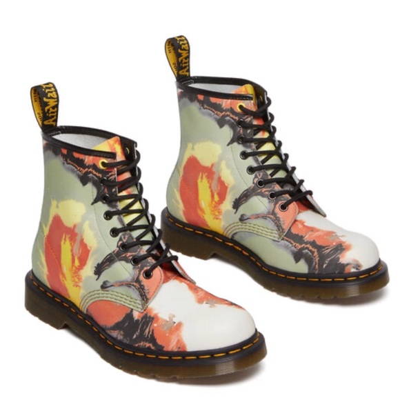 Dr. Martens Shoes - Rare Limited Edition Dr.Marten 1460 Tate Volcanic Flare